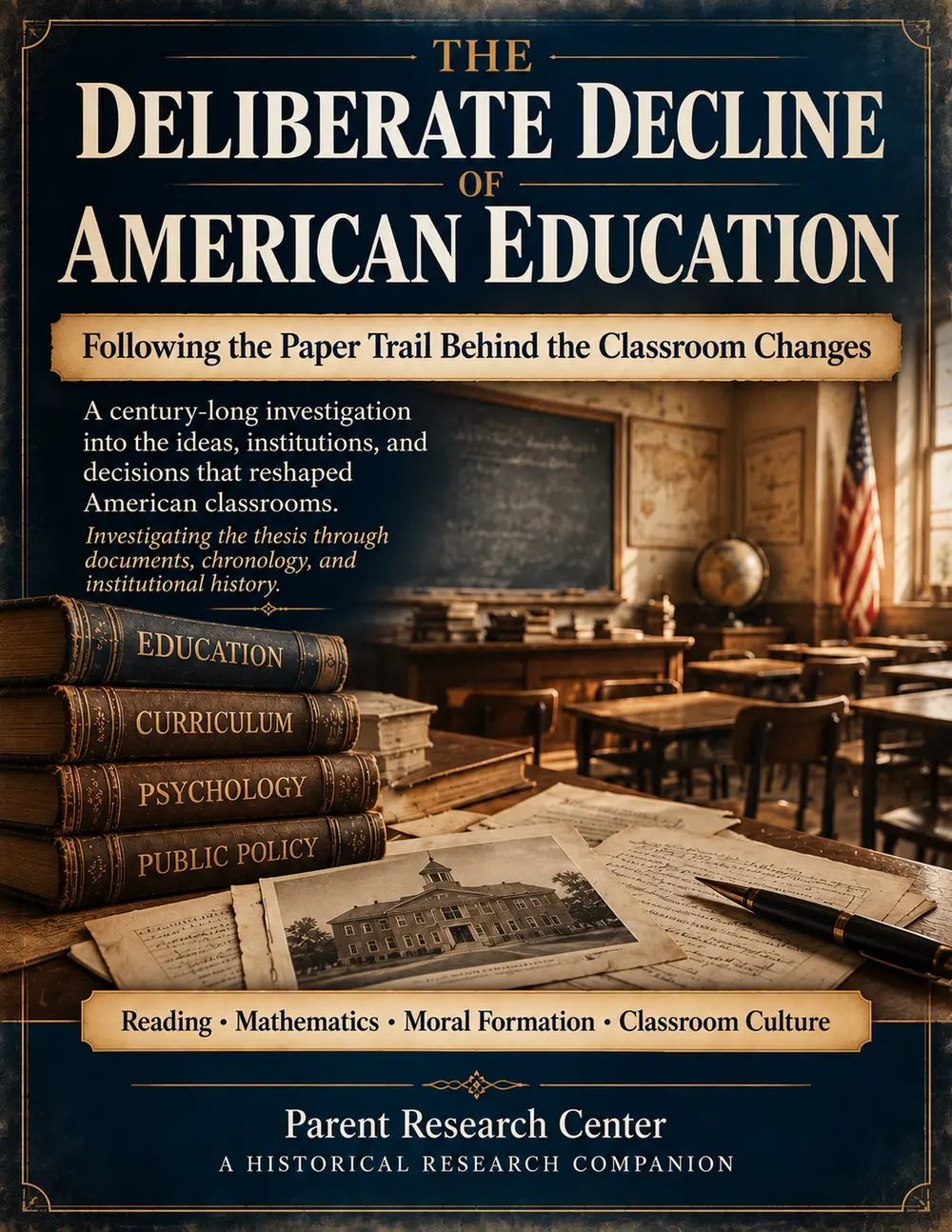 Cover of The Deliberate Decline of American Education PDF